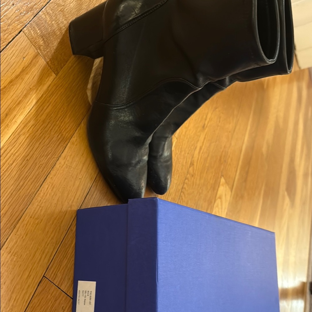 Stuart Weitzman Black Ankle Boots